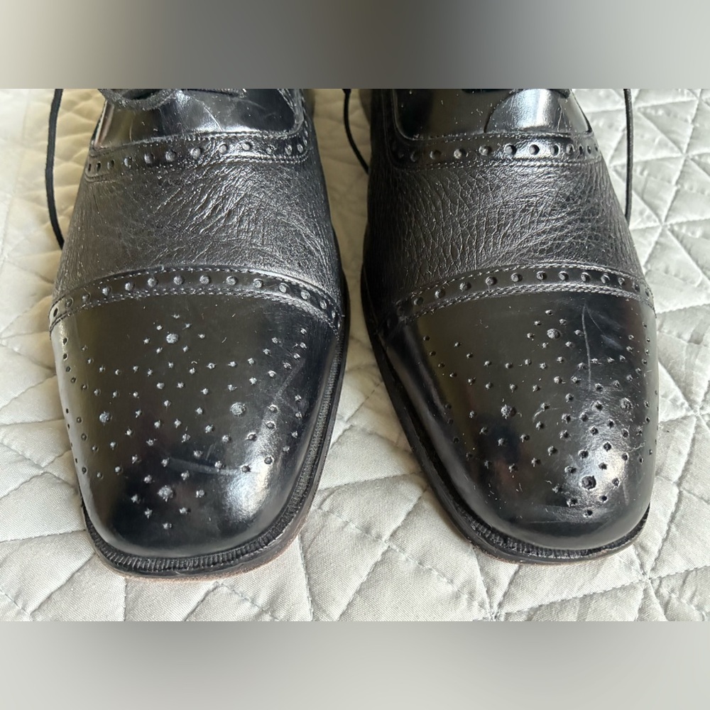 Wing-Tip Oxfords Florsheim Imperial 9EEE OTAVIO Mid-Town Cap Toe 2-Tone Shoes!